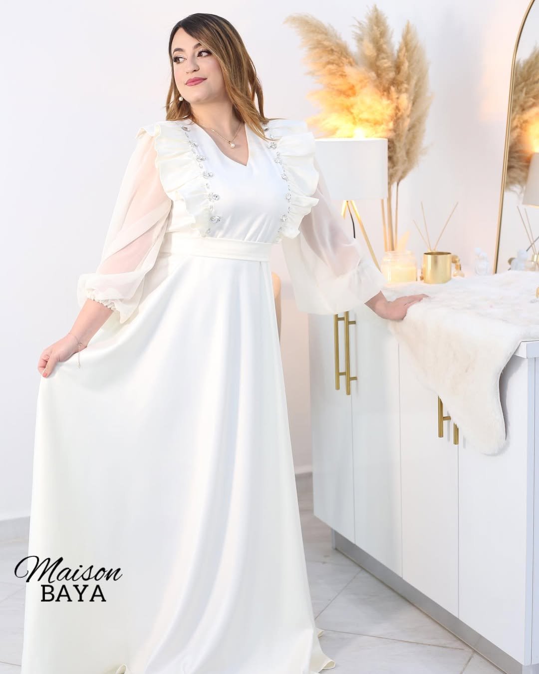 robe Élégance perles robe Élégance perles